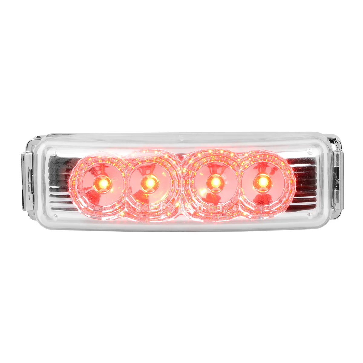 4" 4 LED Spyder Light with Chrome Rim - Image 5