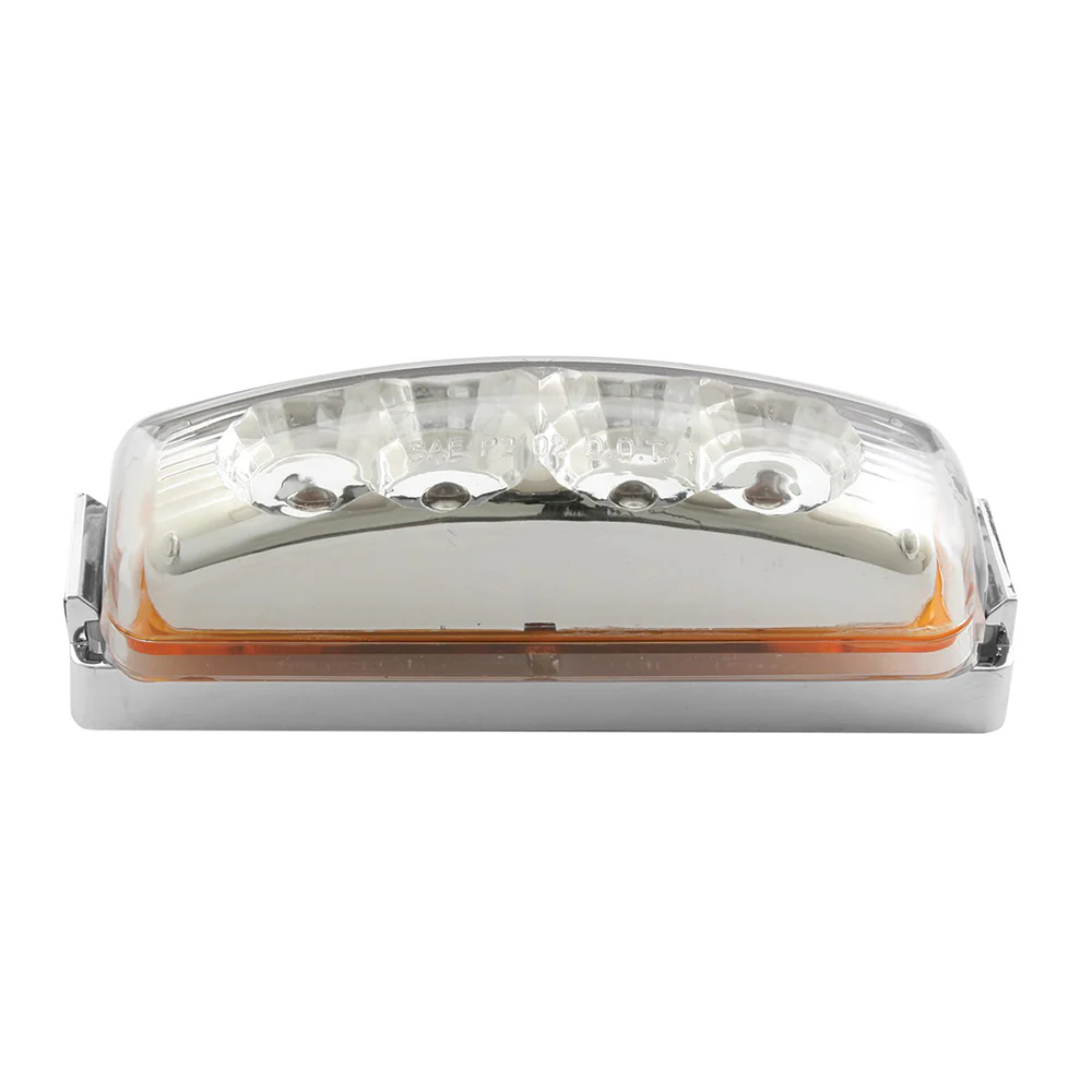 4" 4 LED Spyder Light with Chrome Rim - Image 6