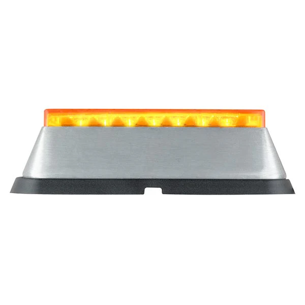 4" Amber 14 LED Rectangular Strobe Light - Image 3