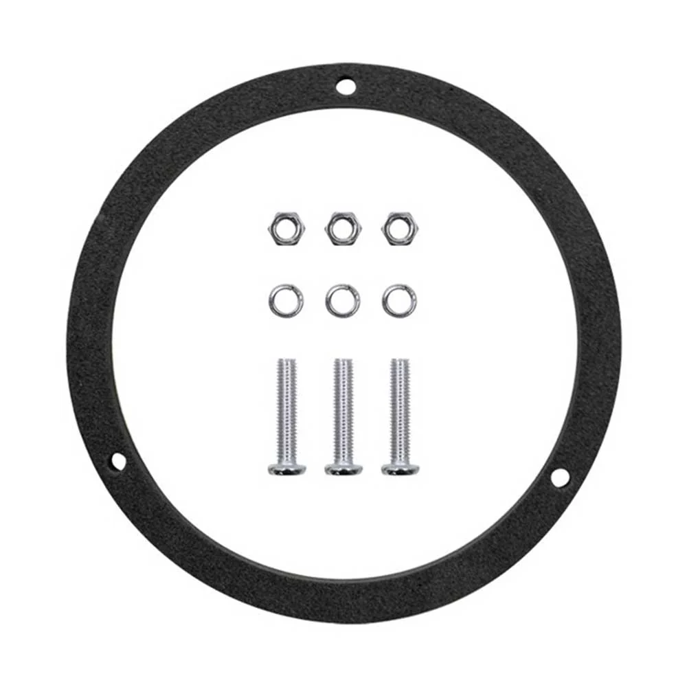 4" Concave Chrome Sleeper Bunk LED Adapter for 2" Watermelon Light - Image 7