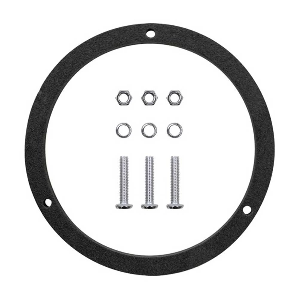 4" Convex Chrome Sleeper Bunk LED Adapter for 2" Watermelon Light - Image 6