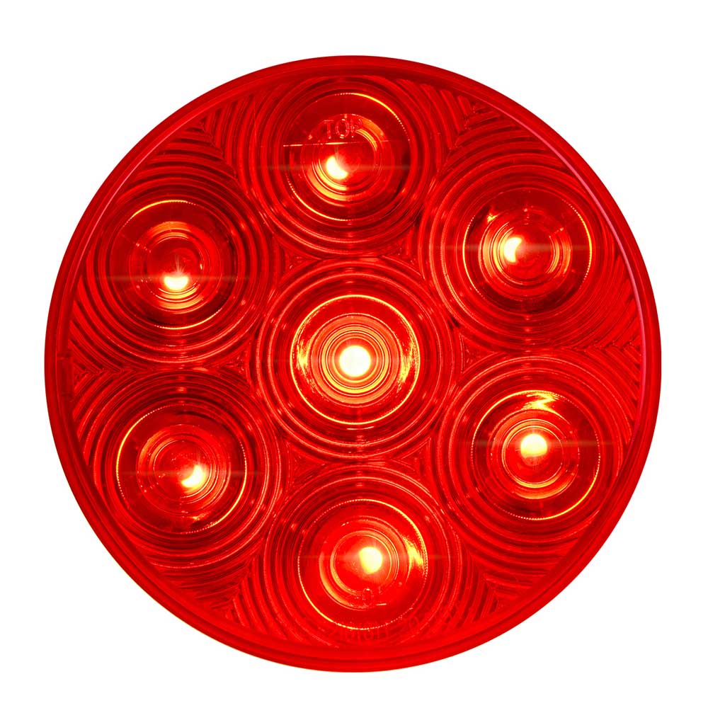 4" Highway 7 LED Stop, Turn & Tail Light with 3 Prong Connection - Image 9