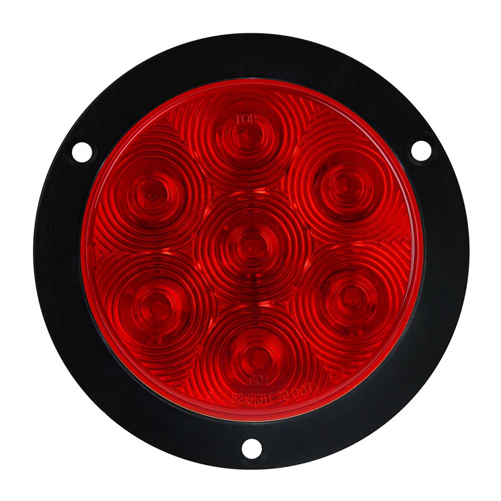 4" Highway 7 LED with Bezel Stop, Turn & Tail Light with 3 Pin Connection - Image 3