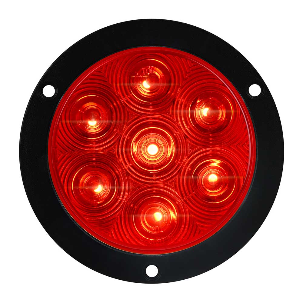 4" Highway 7 LED with Bezel Stop, Turn & Tail Light with 3 Pin Connection - Image 9