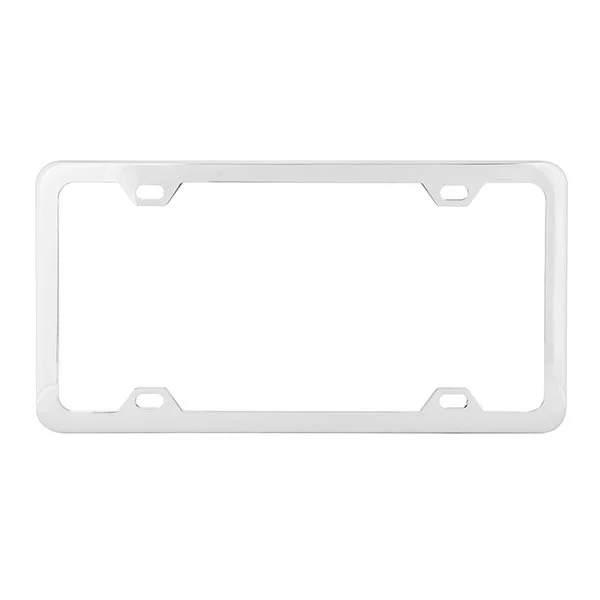 4-Hole Chrome License Plate Frame