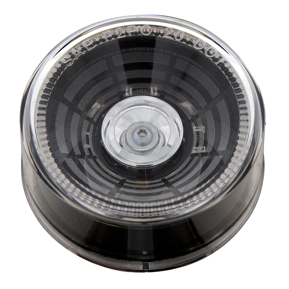 2-1/2" Abyss 4 LED Light (Clearance/Marker) - Amber LED/Clear Lens - Image 4