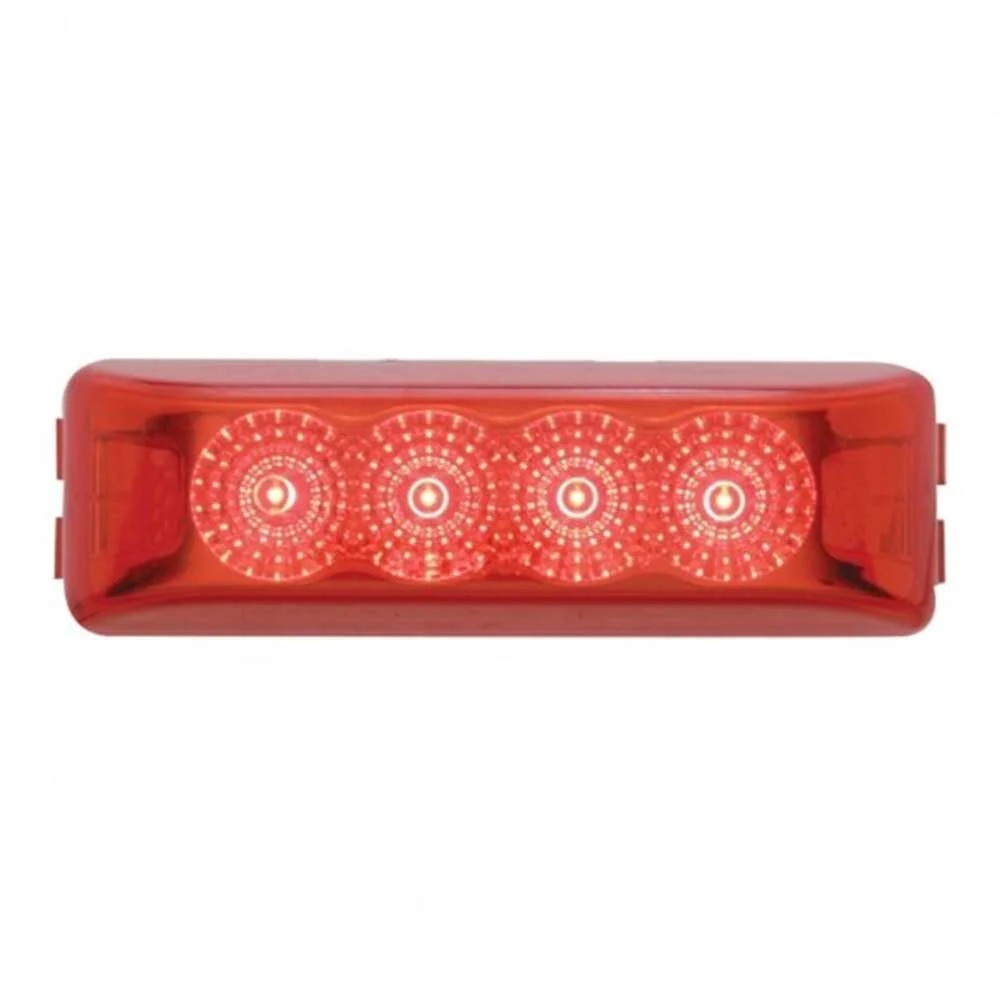4 LED Reflector Rectangular Light