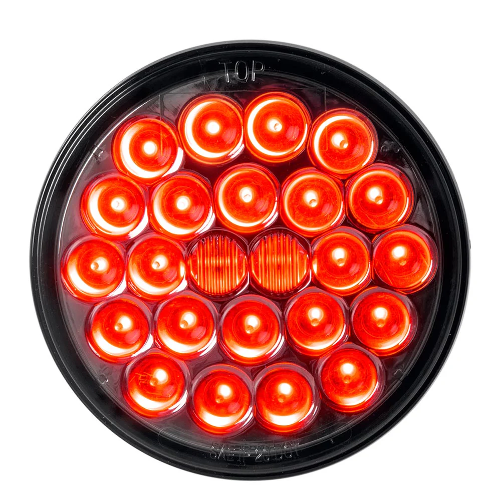 4" Pearl 24 LED Dual Function Light with Smoke Lens - Image 8