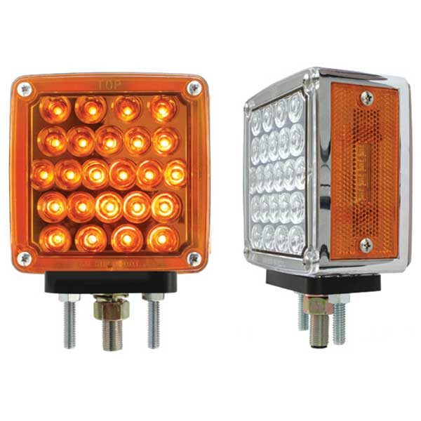 4" Pearl Square Double Face LED Light - Image 2
