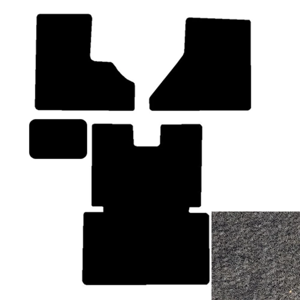 4-Piece Premium Floor Mat Set for Freightliner