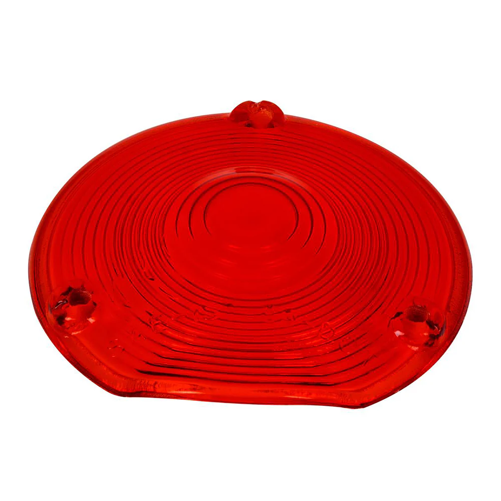 4" Red Glass Lens - Image 2