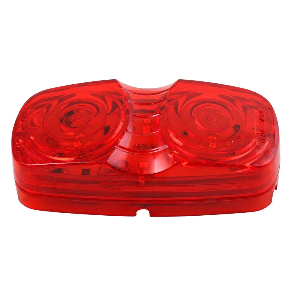 4" Red/Red Tiger Eye Dual Function LED Light - Image 5