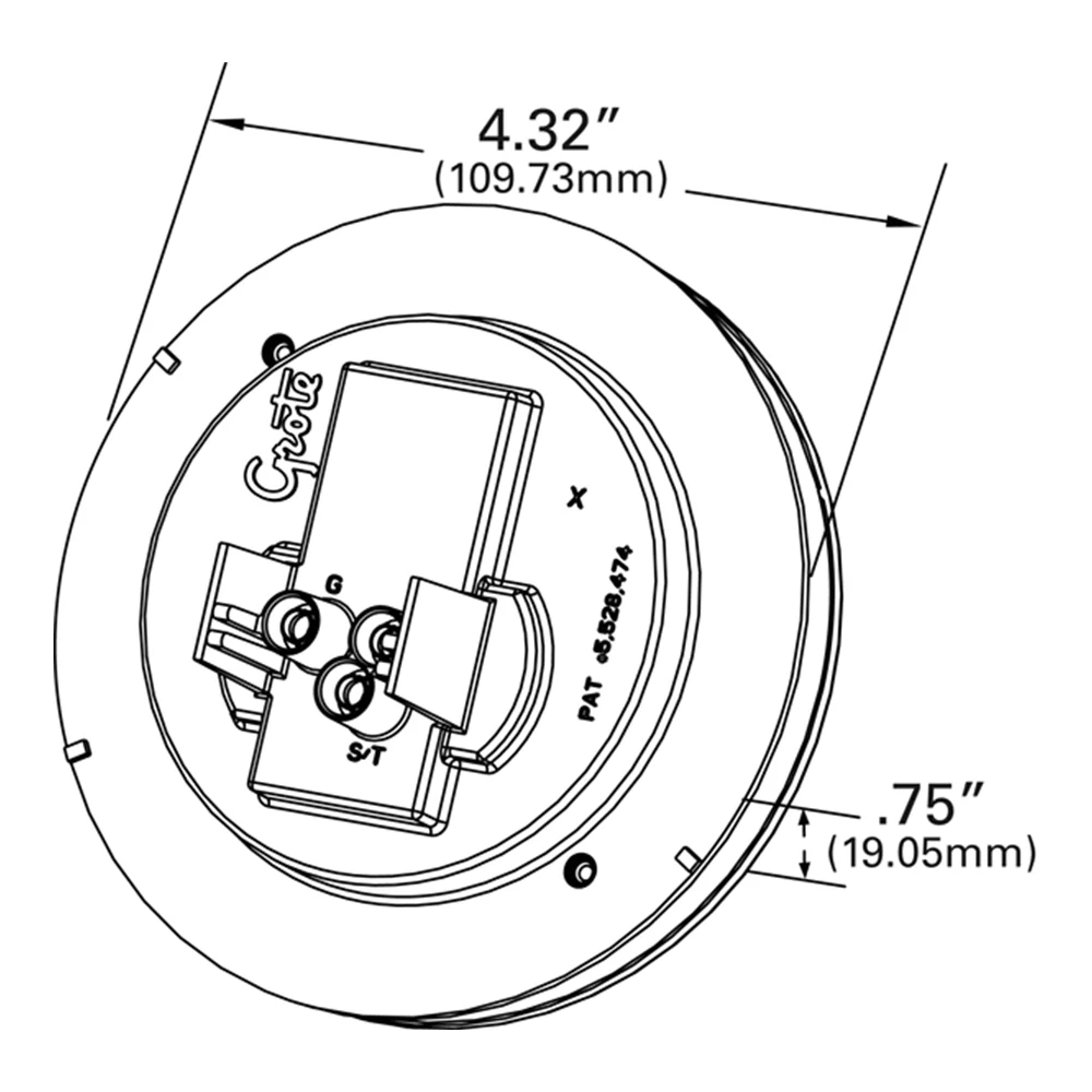 4" Round 24 LED Hi Count ® Light - Image 5