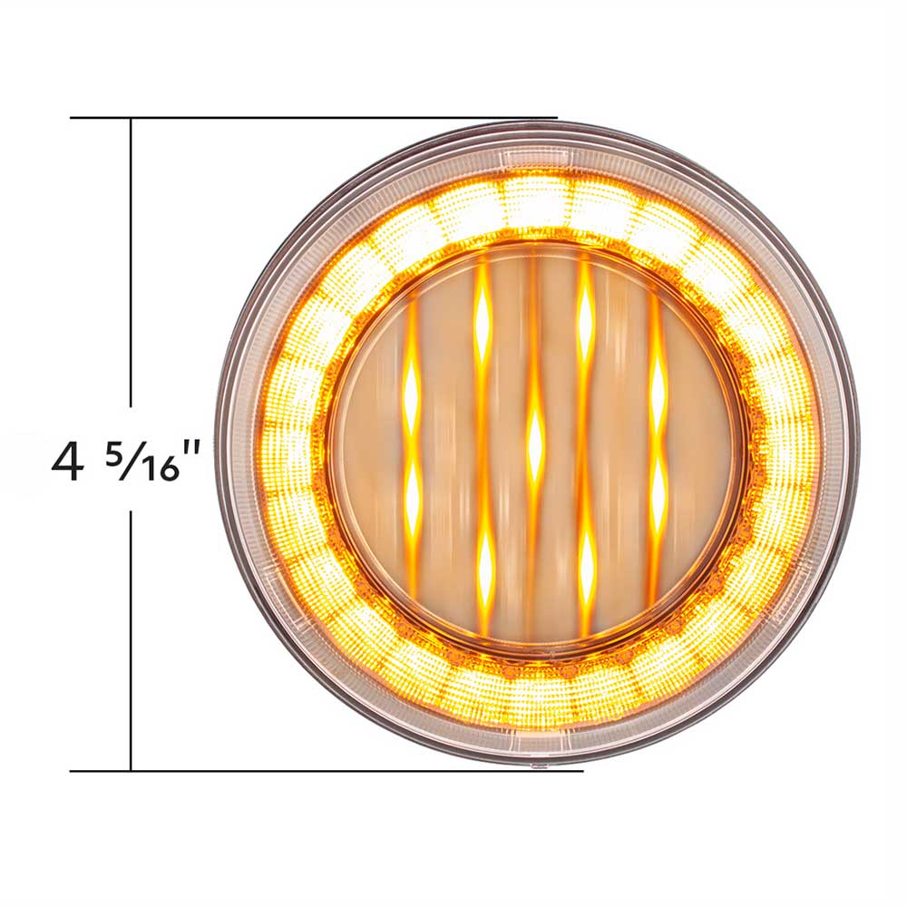 4" Round 30 LED Lumos I-Series Turn Signal Light - Image 4