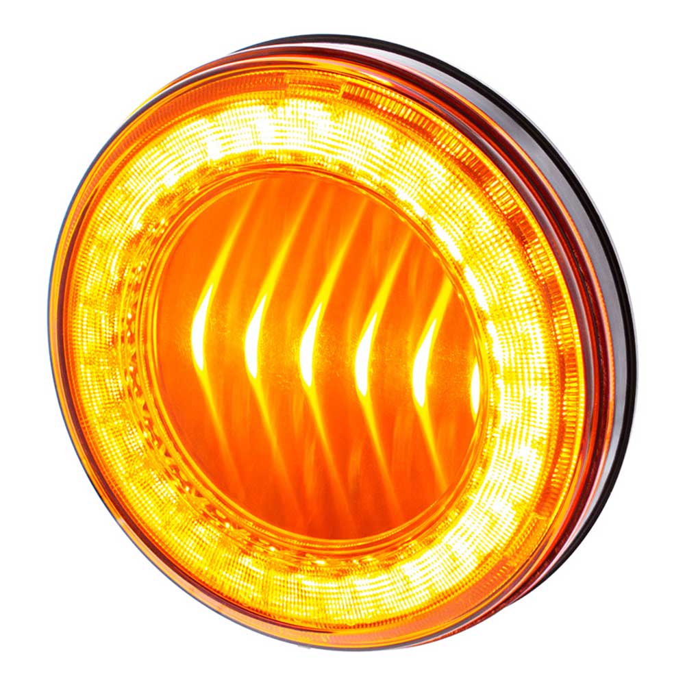 4" Round 30 LED Lumos I-Series Turn Signal Light - Image 6