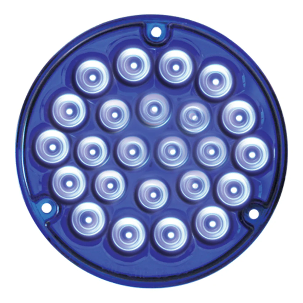 4" Round Pearl LED Light with 1157 Plug