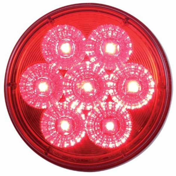 4" Round Stop/Tail/Turn 12/24 Volt LED Light