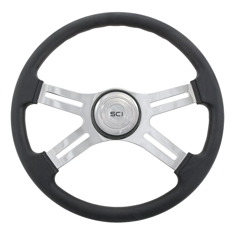 4 Spoke Polyurethane Steering Wheel 18" - Image 3