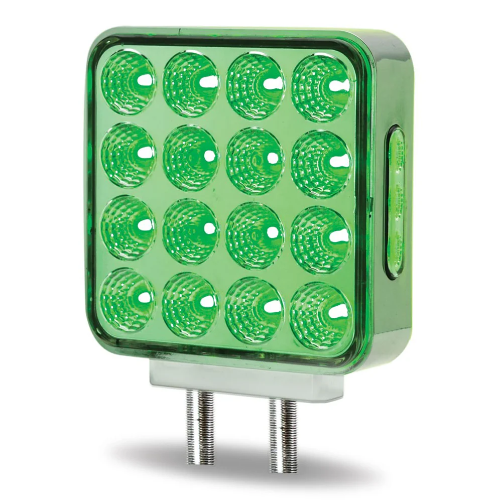 4" Square Dual Revolution Double Face LED Light - Image 3