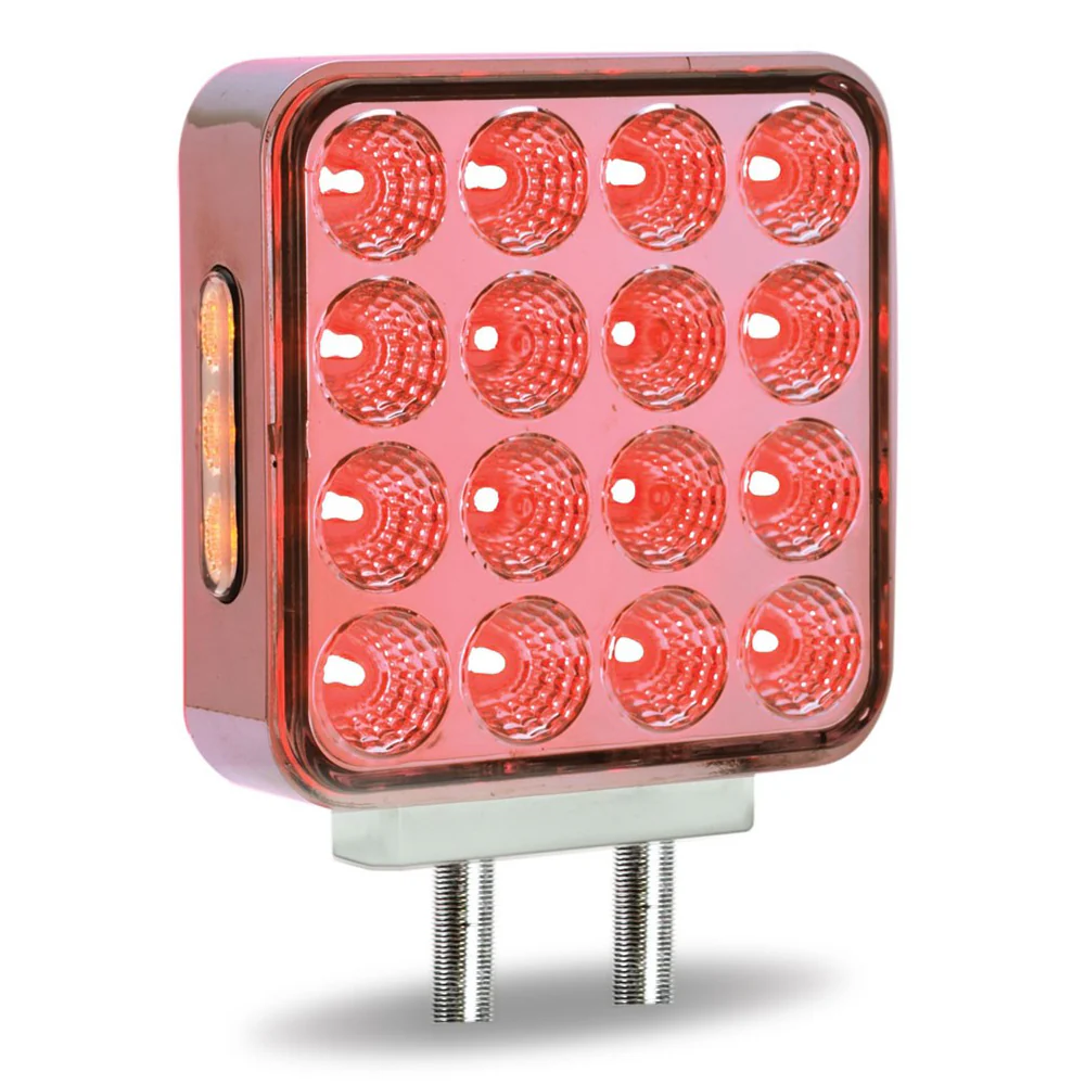 4" Square Dual Revolution Double Face LED Light - Image 4