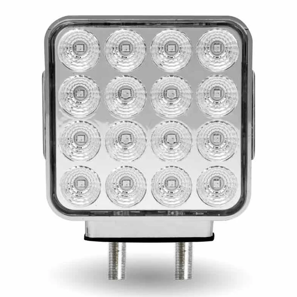 4" Square Dual Revolution Double Face LED Light - Image 5