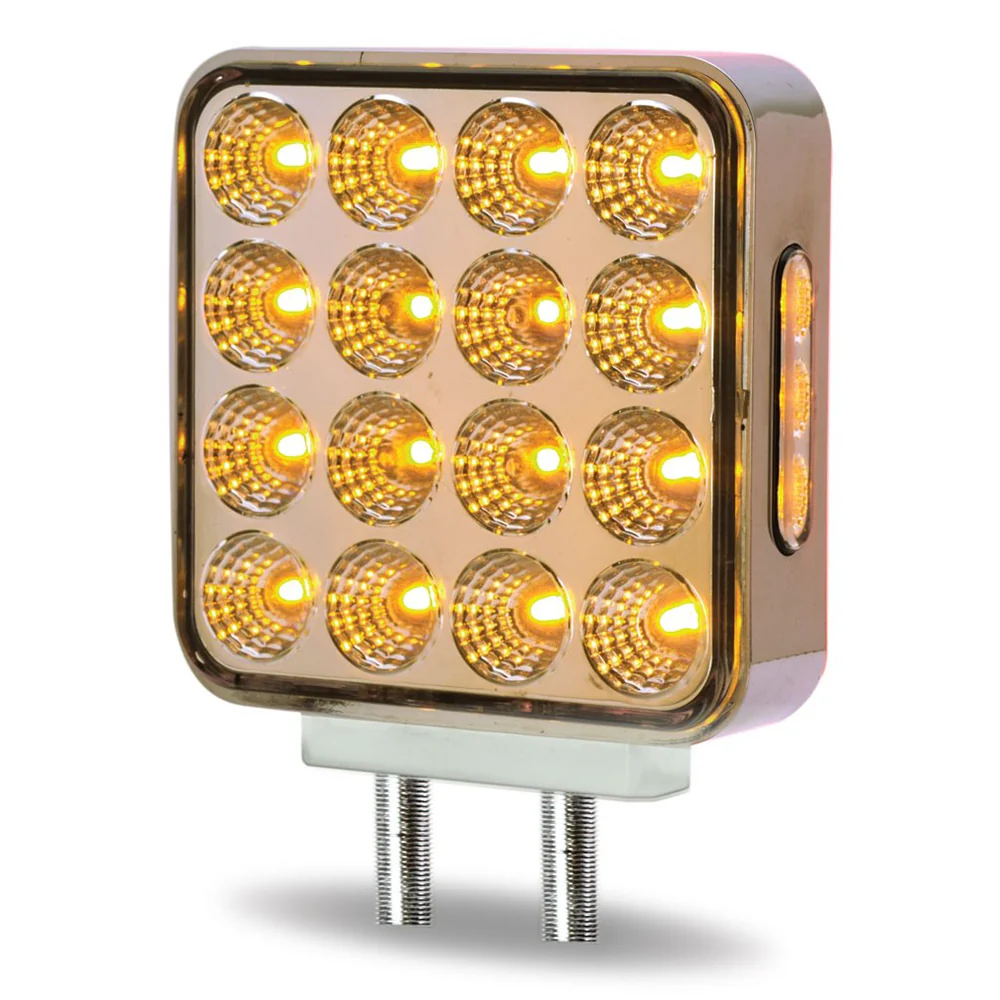 4" Square Reflector Double Face LED Light - Image 5