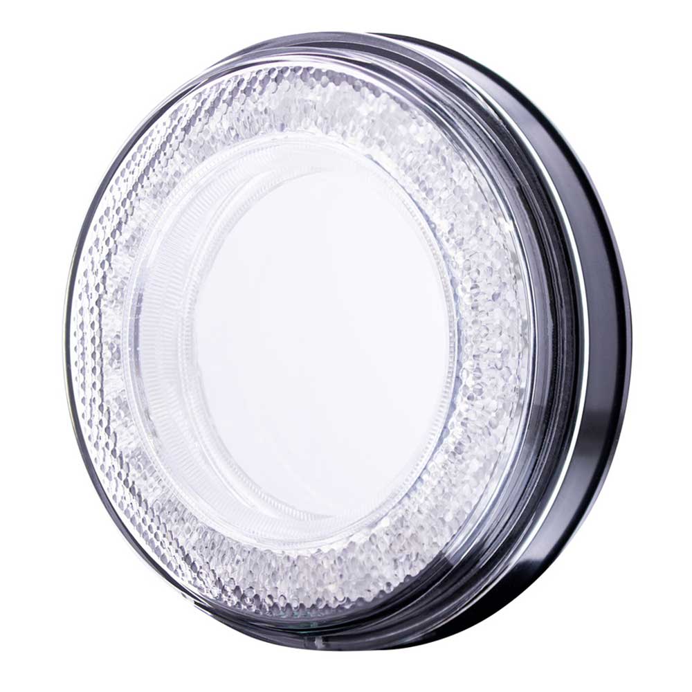 4" White Round 24 LED Mirage Back Up Light - Image 4