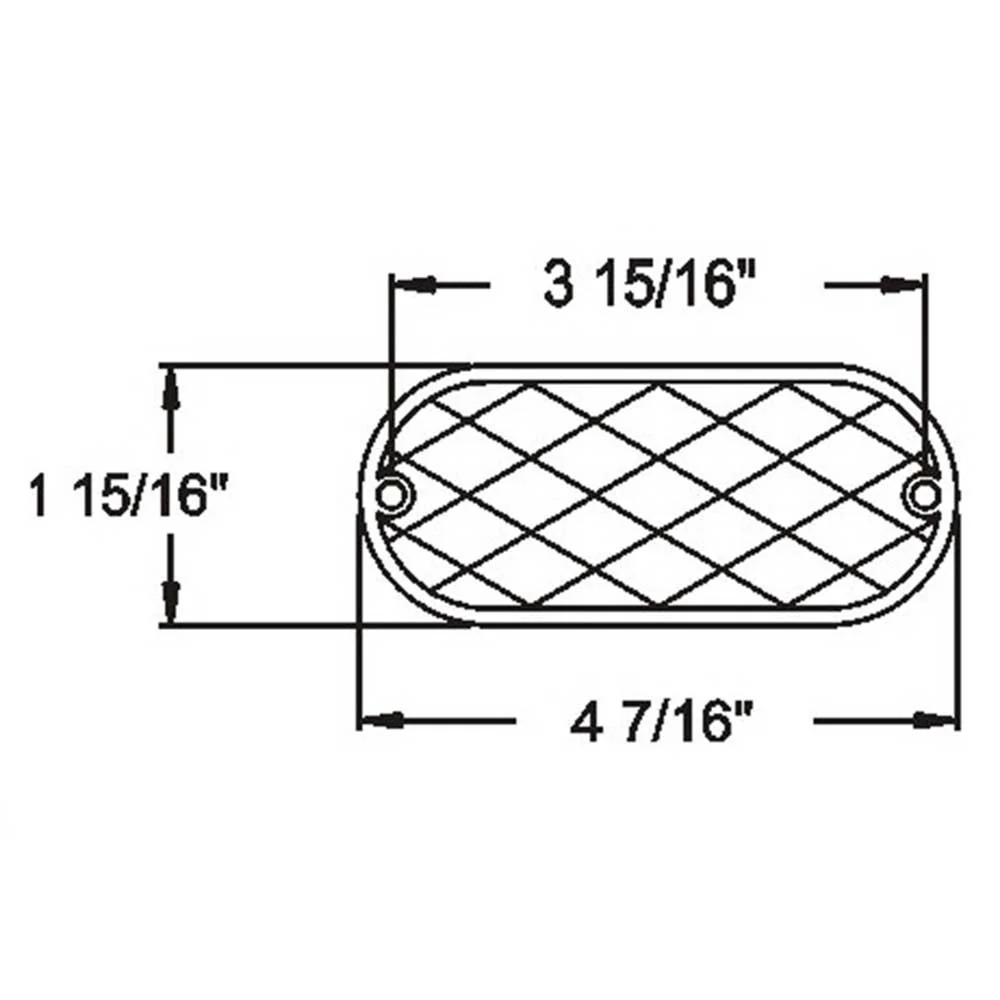 4" x 2" Oval Quick Mount Reflector - 20PK - Image 6