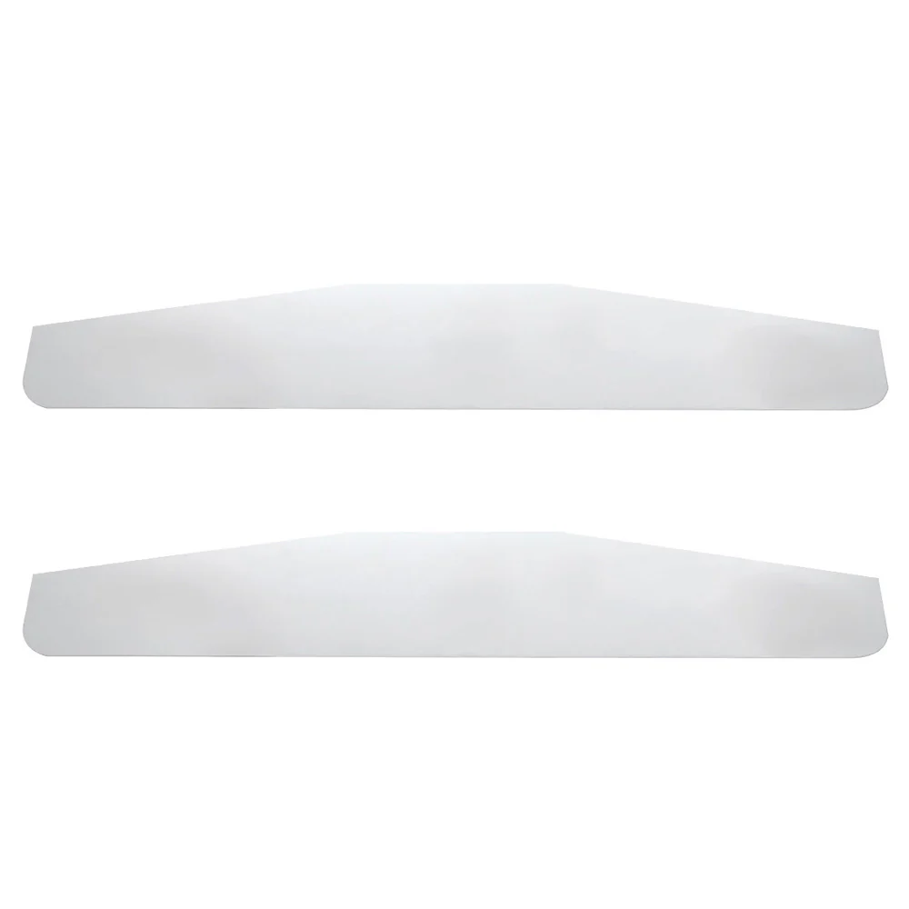 4" x 24" Chrome Mudflap Weight  with Stud Mounting (PR)