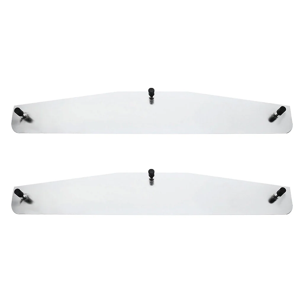 4" x 24" Chrome Mudflap Weight  with Stud Mounting (PR) - Image 2