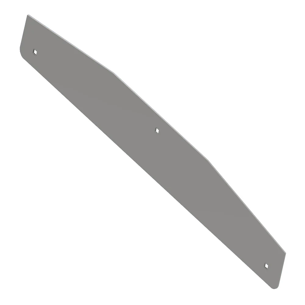 4" x 24" Stainless Steel Mud Flap Weights with Backing Plates "“ Pair