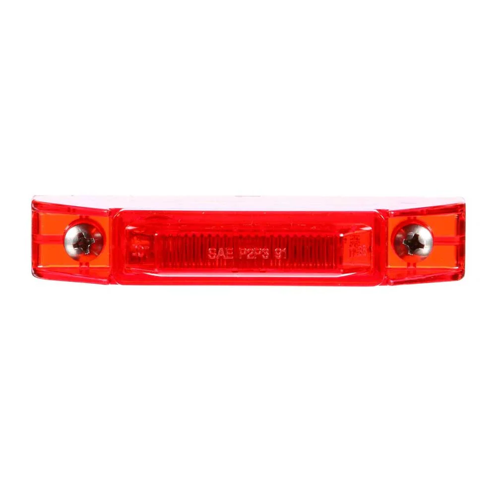 4" x 3/4" Red 2 LED Rectangle 35 Series Clearance Marker Light