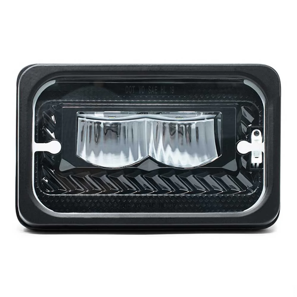 4" x 6" High Beam Heated De-Icing LED Headlight