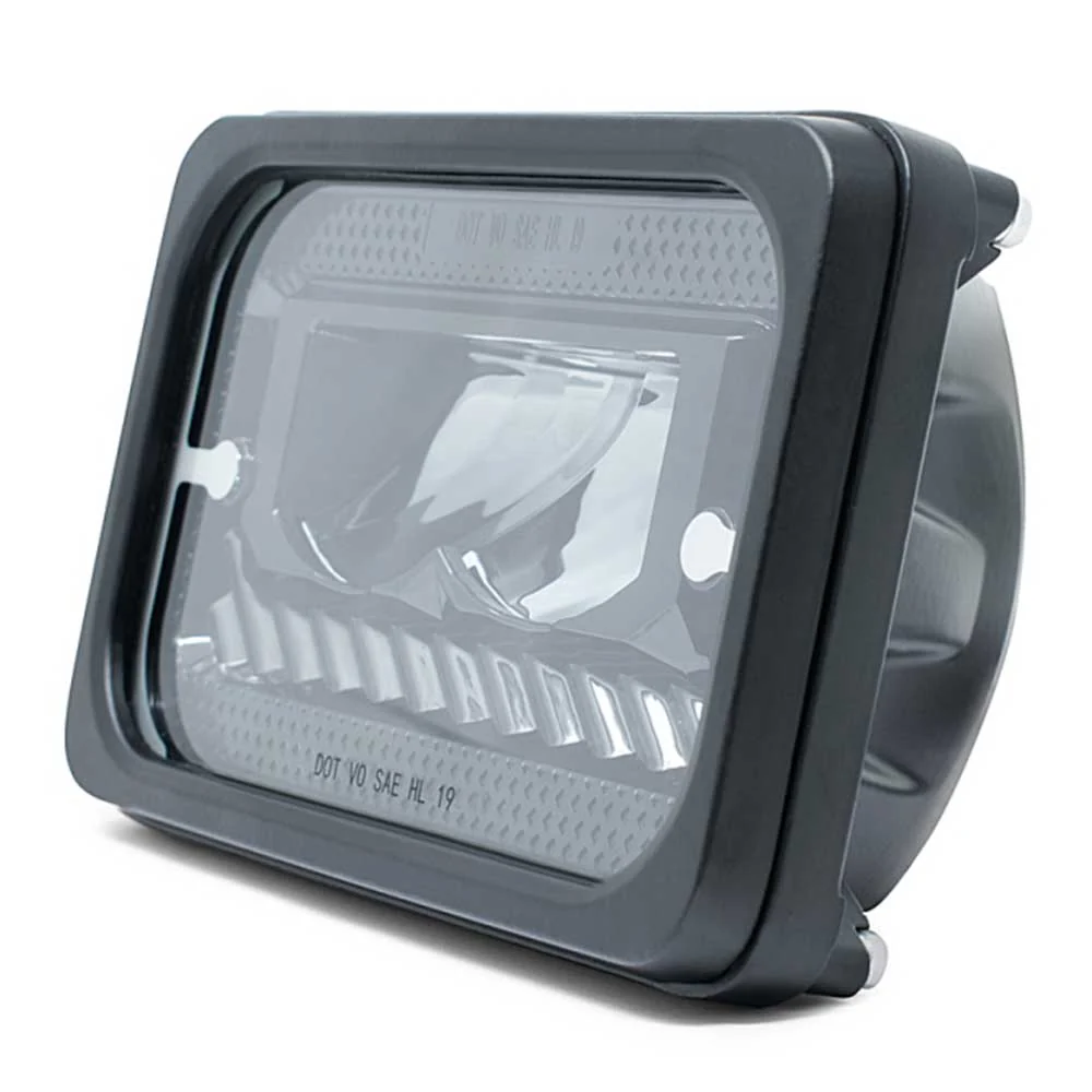4" x 6" High Beam Heated De-Icing LED Headlight - Image 2