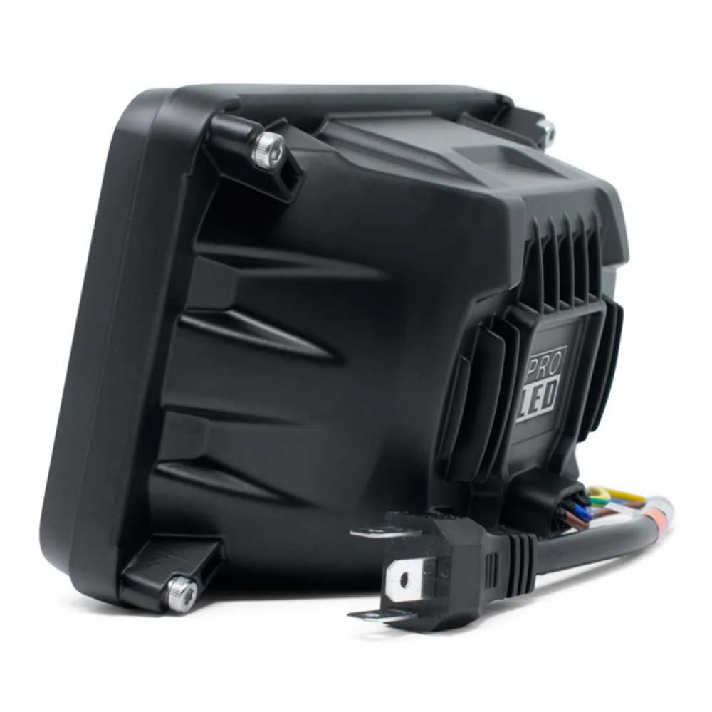 4" x 6" High Beam Heated De-Icing LED Headlight - Image 5