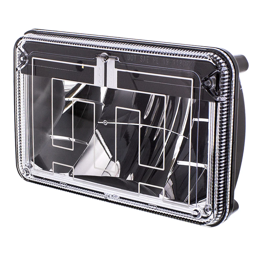 4" x 6" Ultralit Heated LED High Beam Headlight with Polycarbonate Lens and Housing - Image 2
