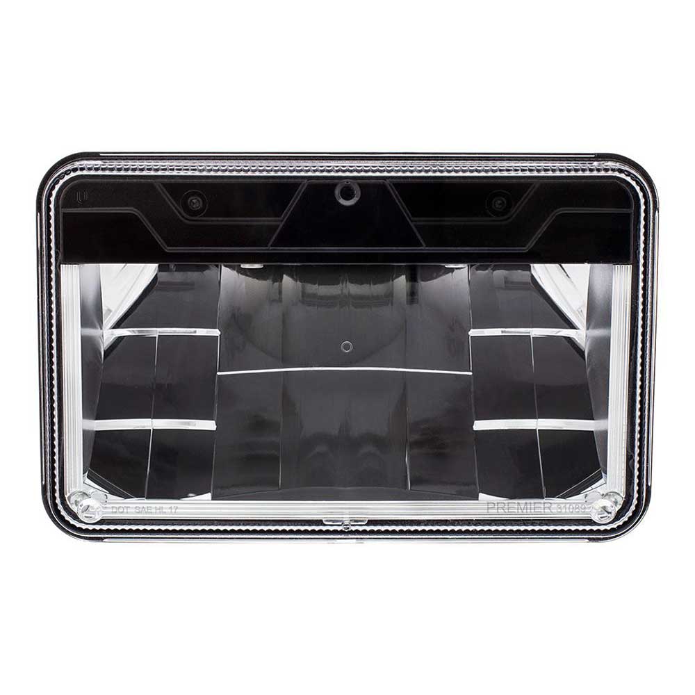 4" x 6" Ultralit LED High Beam Headlight w/ Polycarbonate Lens & Housing