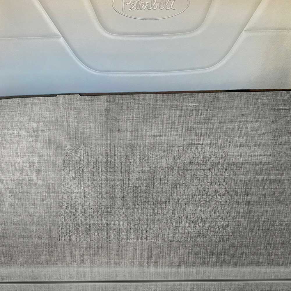 42" x 80" Grey Mattress Cover with Zip Up Closure - Image 4