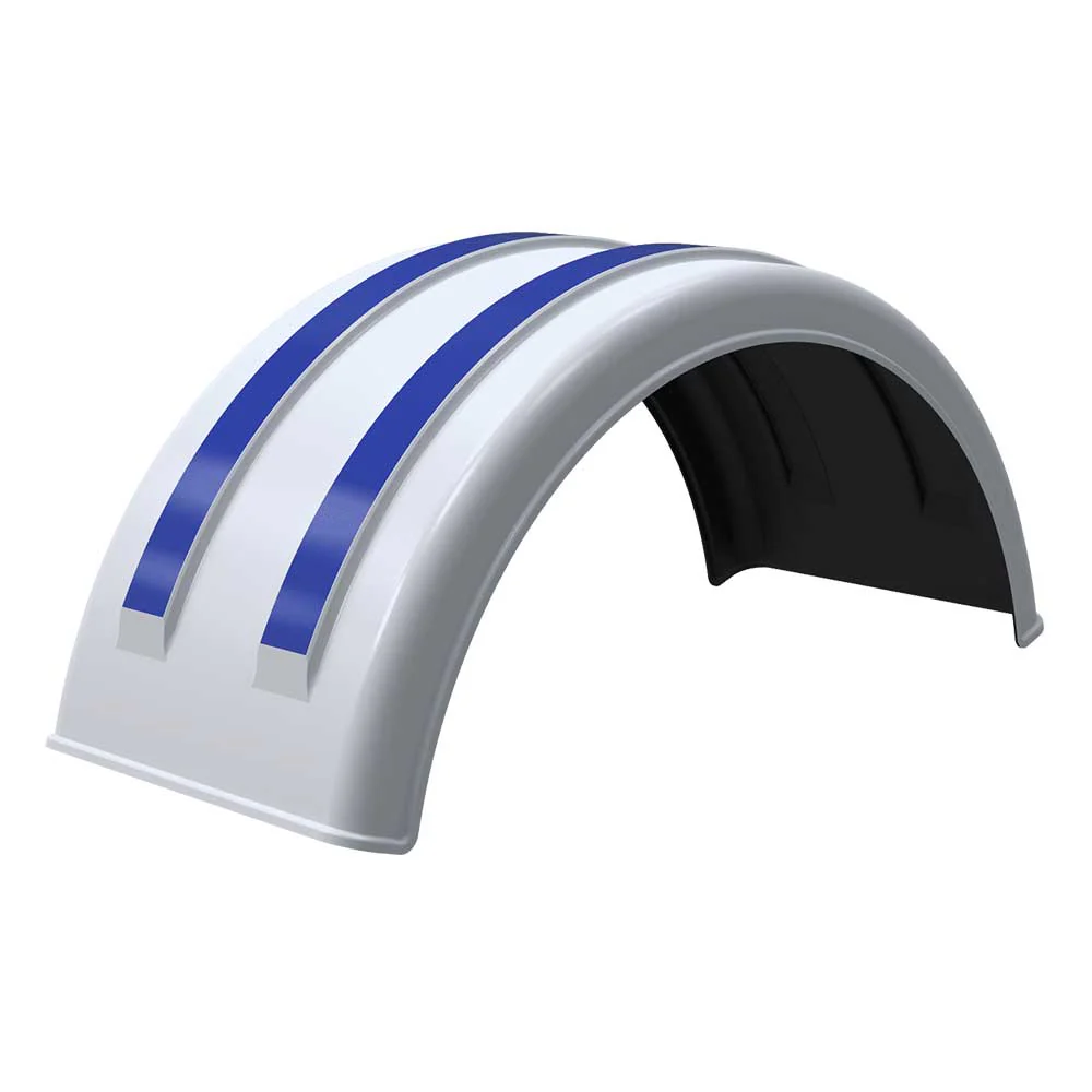 44-1/2" Paintable Poly MIN221800 Single Axle Fender