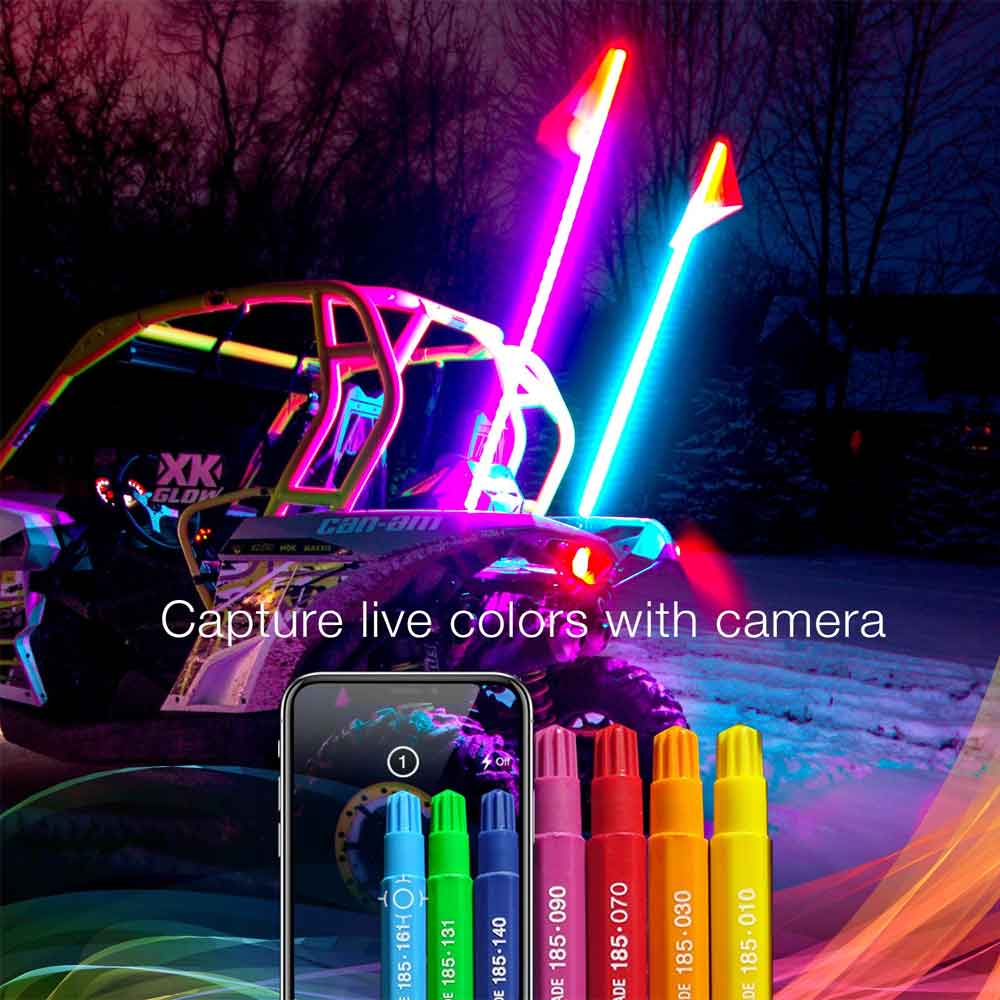 48" 2 Piece 2nd Gen Whip Light Kit - Image 7