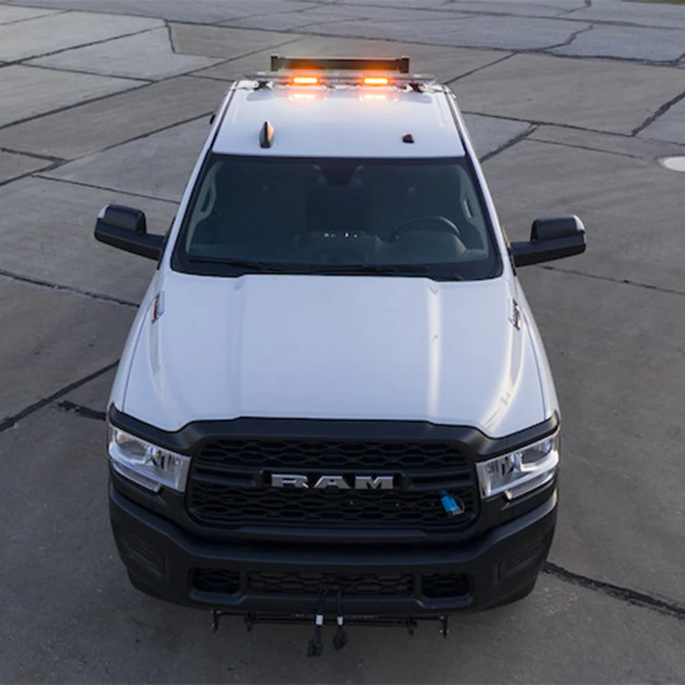 48" Amber LED Strobe Light Bar with Wireless Controller - Image 8
