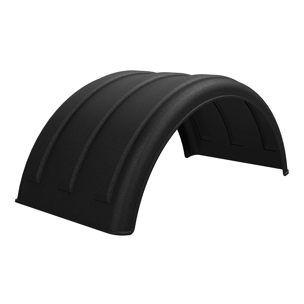 48" Black Poly TT Twin MIN2260 Single Axle Fender
