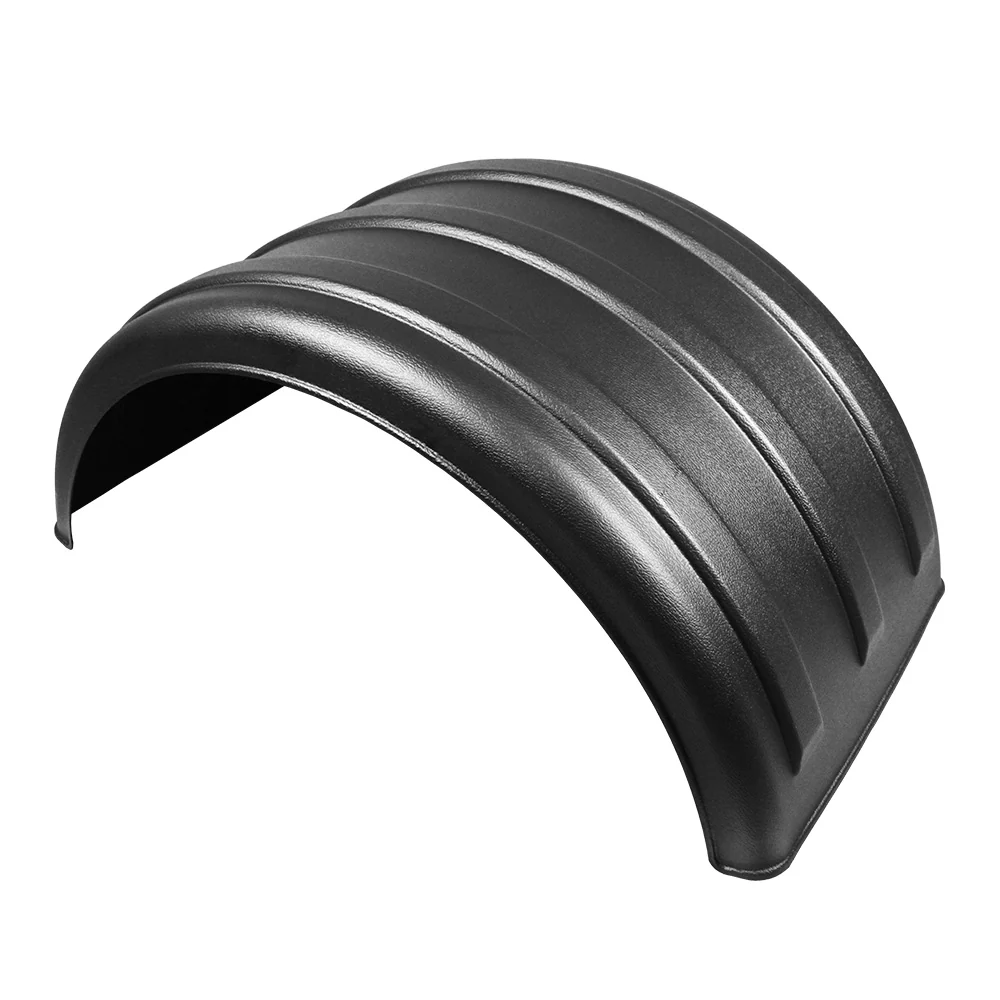 48" Black Poly TT Twin MIN2260 Single Axle Fender - Image 2