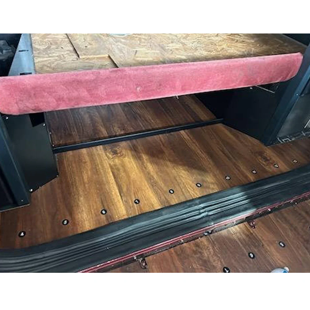 Peterbilt 379 48" Sleeper Vinyl Plank Wood Flooring Without SubWoofer - Image 3
