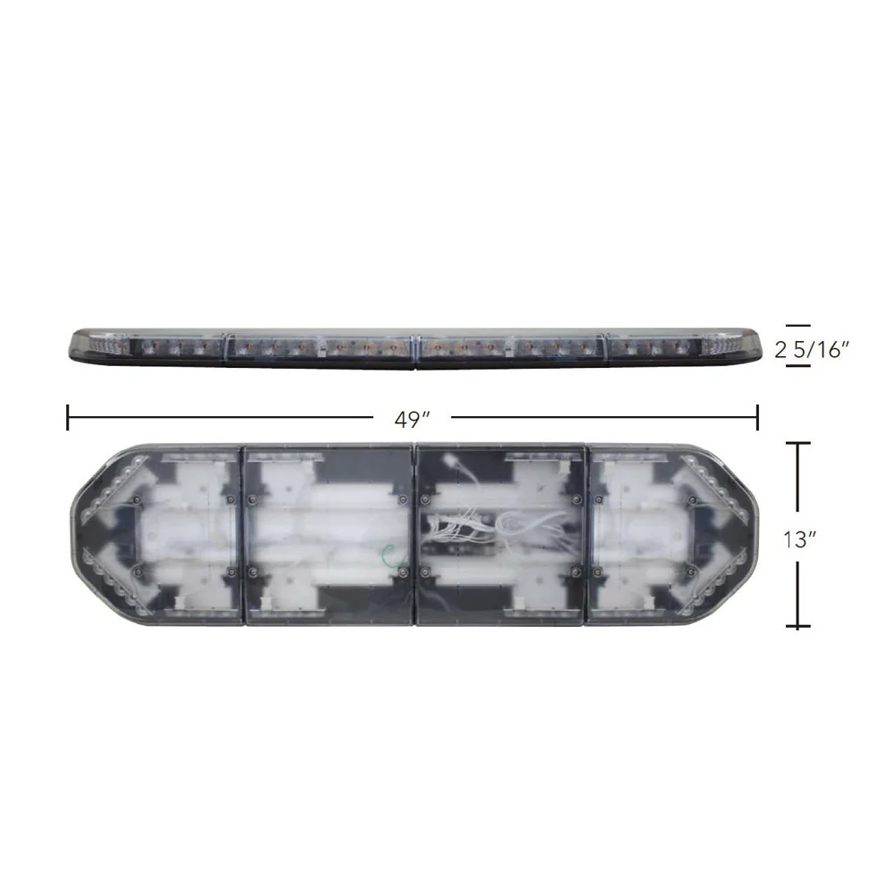 49" High Power LED Warning Light Bar - Image 4