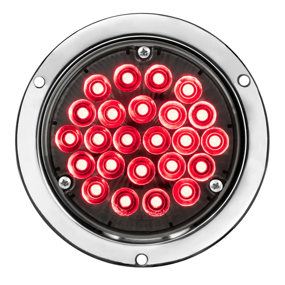 4" Sleeper Smoke Lens LED Light with Chrome Housing - Image 6