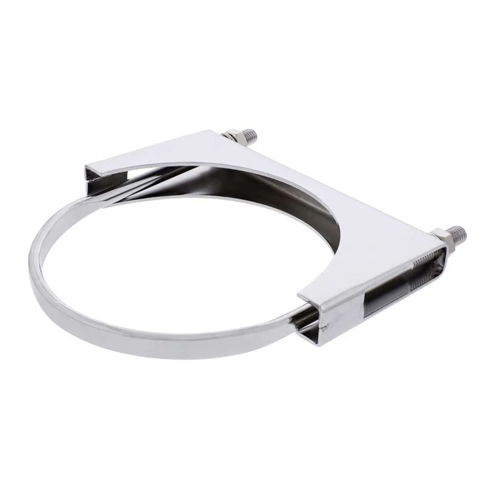 4"D Stainless Steel U-Bolt Exhaust Clamp - Image 2