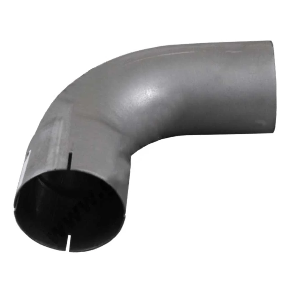 4"ID/OD x 10" 90 Degree Aluminized Elbow