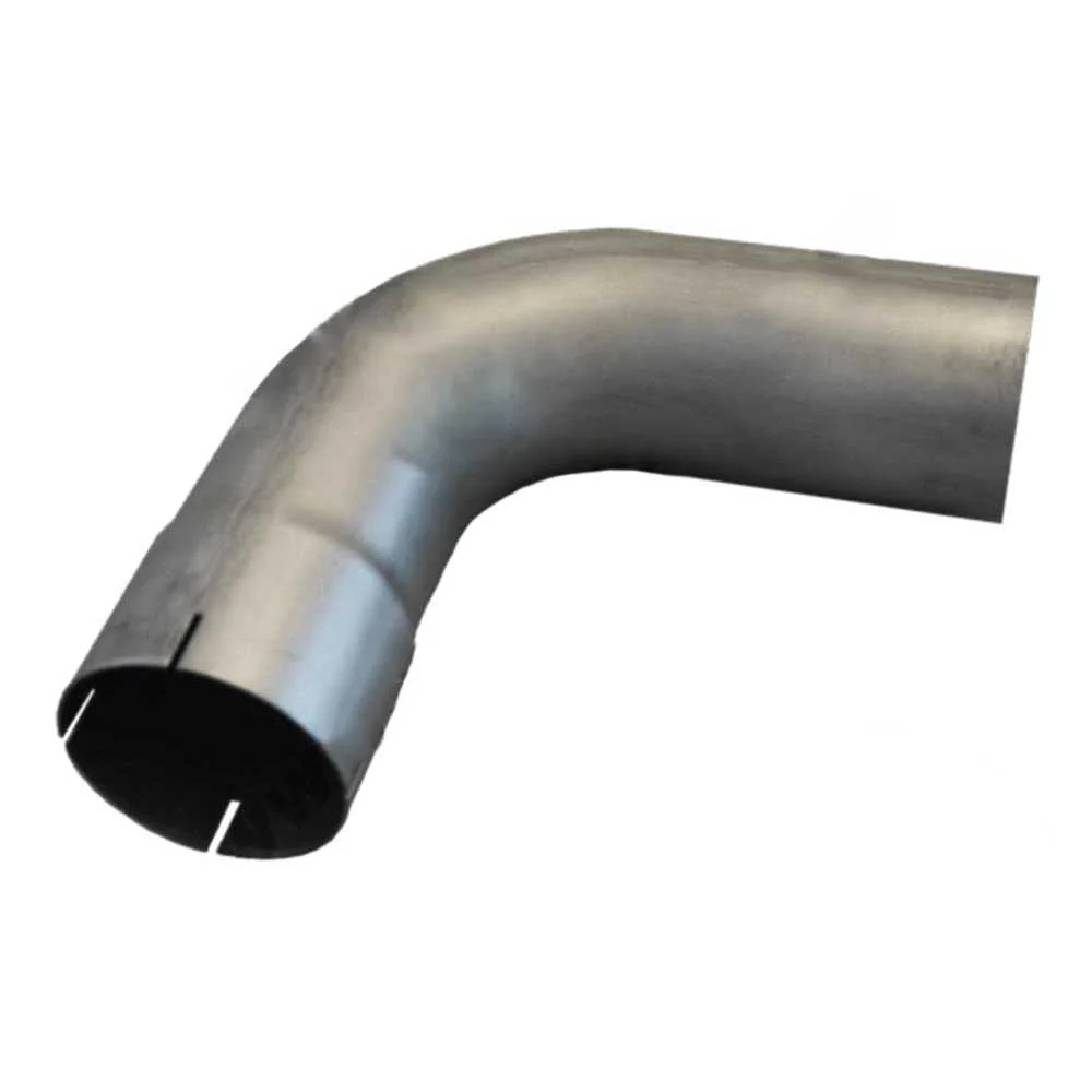 4"ID/OD x 12" 90 Degree Aluminized Elbow