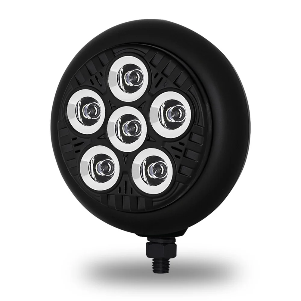 5" 6 LED Chrome/Black Work Light and Heatsink Technology - Image 7